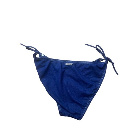 Rusty Faux Denim Bikini Bottoms Vintage Y2K M - Picture 1 of 4